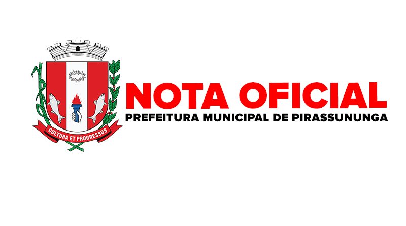 NOTA – Secretaria de Finanças