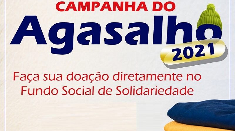 Fundo Social recebe roupas e cobertores para Campanha do Agasalho